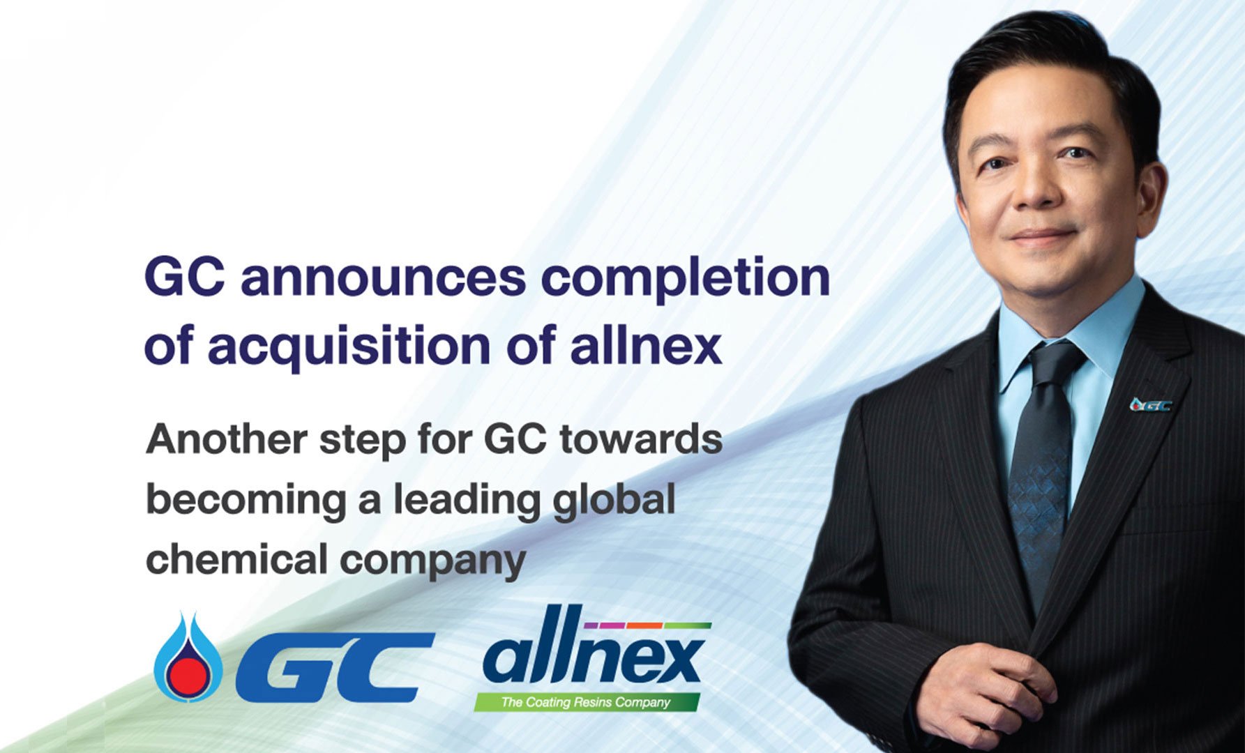 PTTGC International (Netherlands) B.V., subsidiary of GC, announces completion of acquisition of allnex