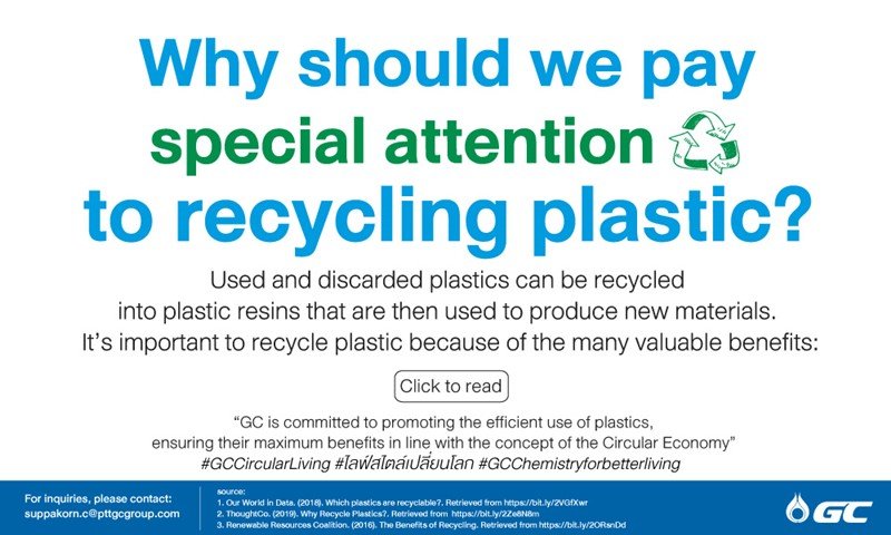 Why should we pay to recycling plastic ?