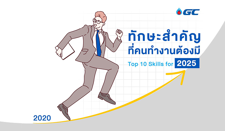 ทักษะสำคัญที่คนทำงานต้องมี Top 10 Skills for 2025