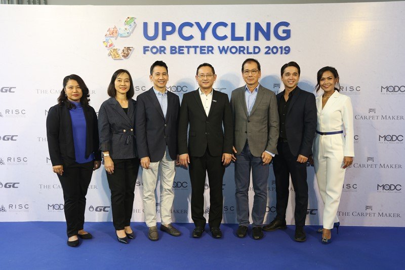 GC joins the “UPCYCLING FOR A BETTER WORLD 2019” event and the launch of the world’s first handmade carpet made from recycled marine plastic litter