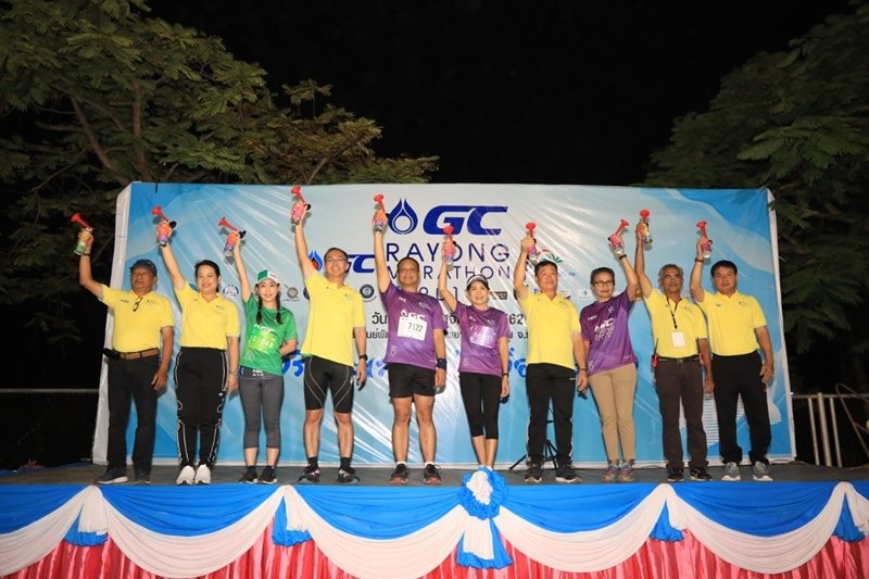 Over 5,200 runners join the GC Rayong Marathon 2019 to help save the world
