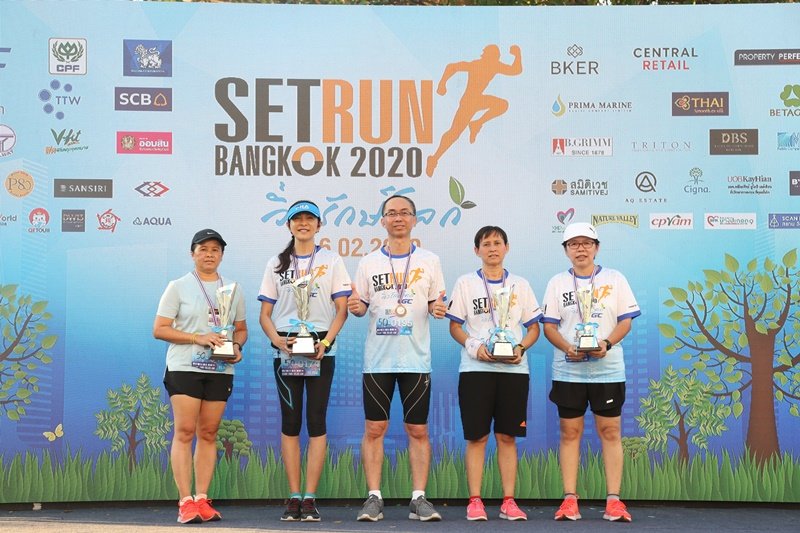 GC Provides T-shirts Made from Discarded Plastic Bottles in Support of the “SET RUN BANGKOK 2020” Running Event to Save the Planet