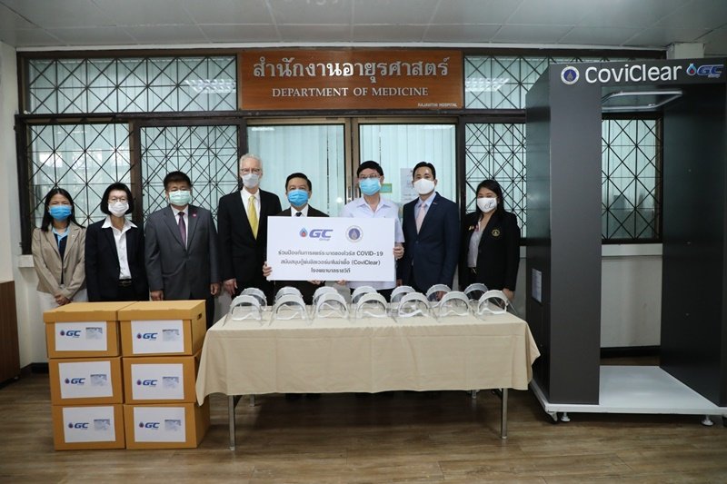 GC Group Reaffirms its Appreciation of Medical and Healthcare Workers by Providing CoviClear and Face Shield to Hospitals