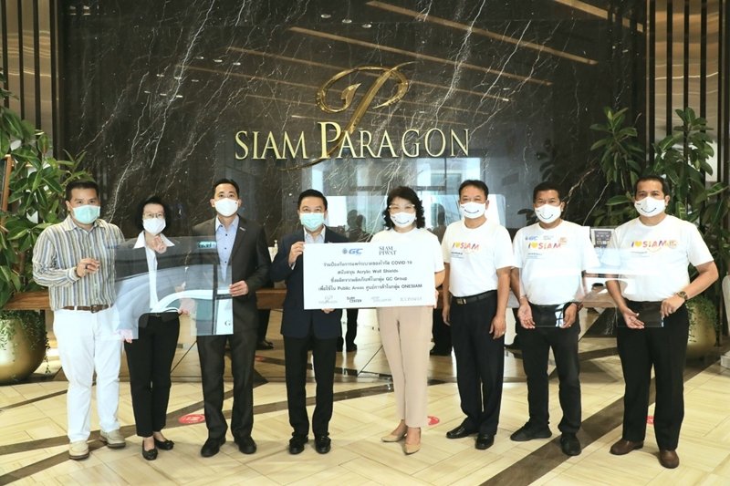 GC provides acrylic wall shields for Siam Piwat for use throughout ONESIAM Group’s shopping malls