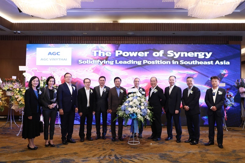 GC ร่วมพิธีฉลองความสำเร็จการก่อตั้ง AGC Vinythai