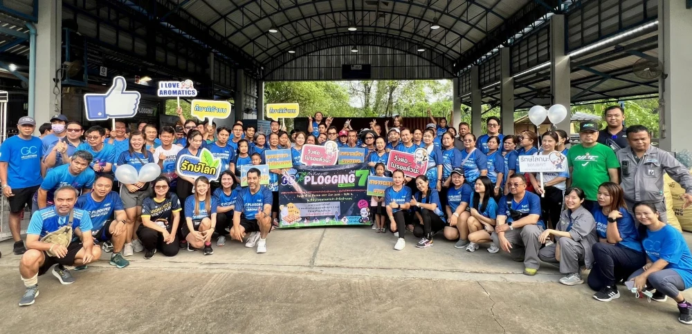 GC, in collaboration with the Rayong community, organizes the 7th Plogging x Run with Doctor event
